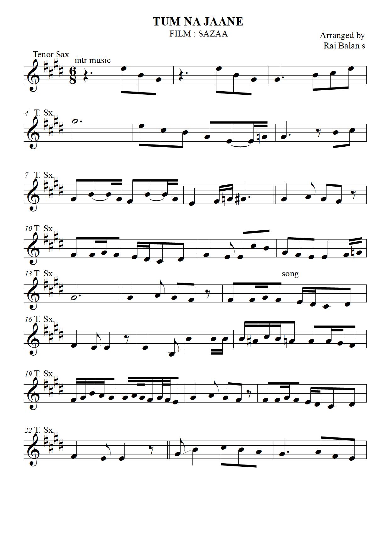 hindi song notation book pdf